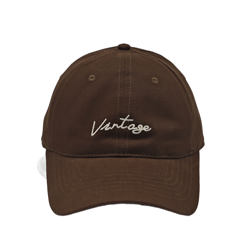 Custom Brown Baseball Cap