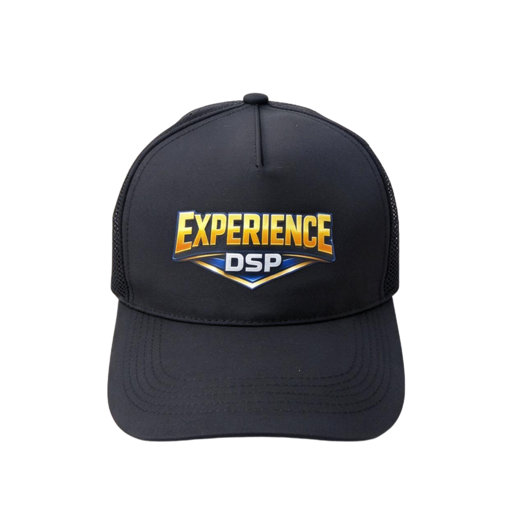 Printed Basics Black Baseball Cap