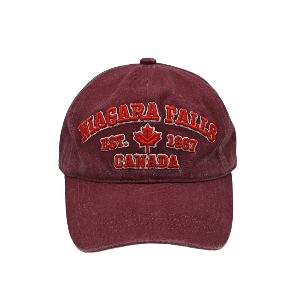 Custom Burgundy Baseball Cap