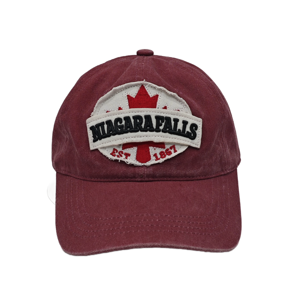 Custom Burgundy Baseball Cap