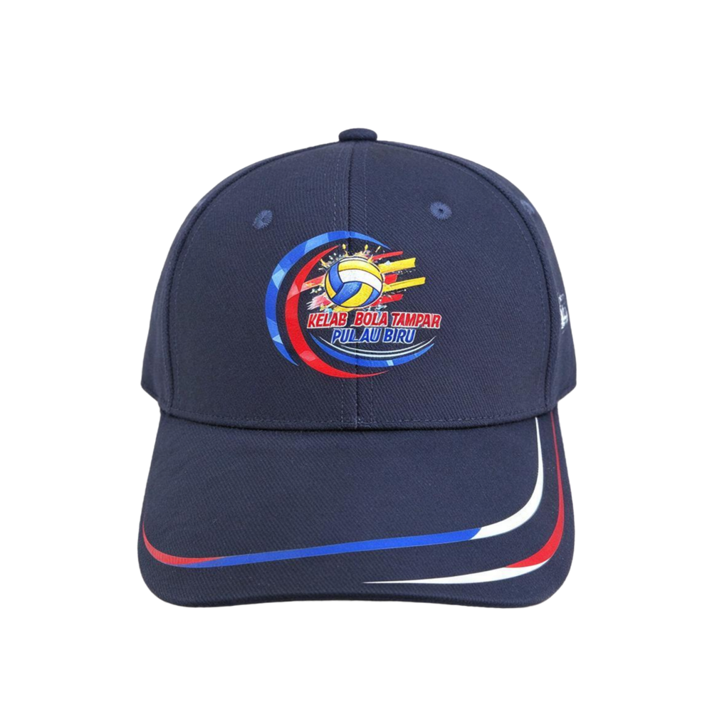 Printed Basics Navy Baseball Cap