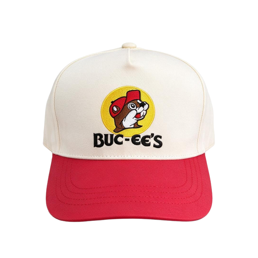 Collegiate Colorblock White Baseball Cap