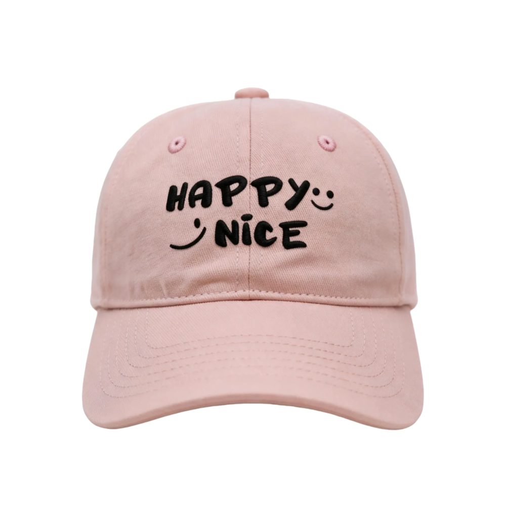 Custom Pink Baseball Cap