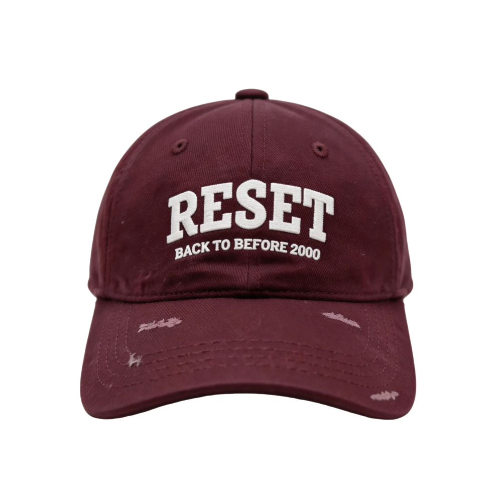 Custom Burgundy Baseball Cap